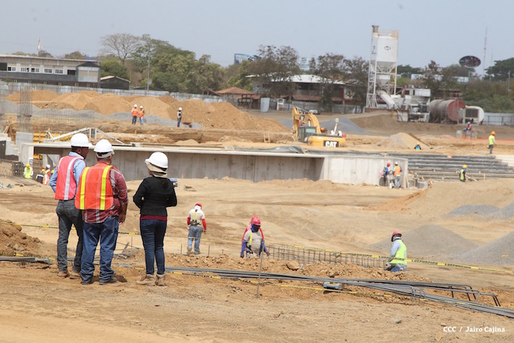 Avanza construcci&oacute;n de Nuevo Estadio Nacional de B&eacute;isbol